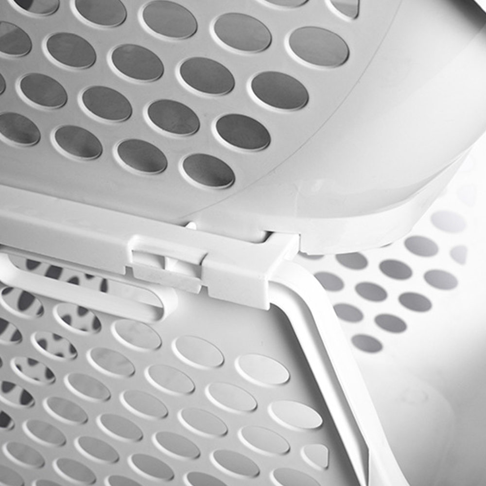 Cesta de almacenamiento de cocina cesta apilable de almacenamiento de vegetales y frutas cesta multifunción almacenamiento baño cocina hogar Orangizer
