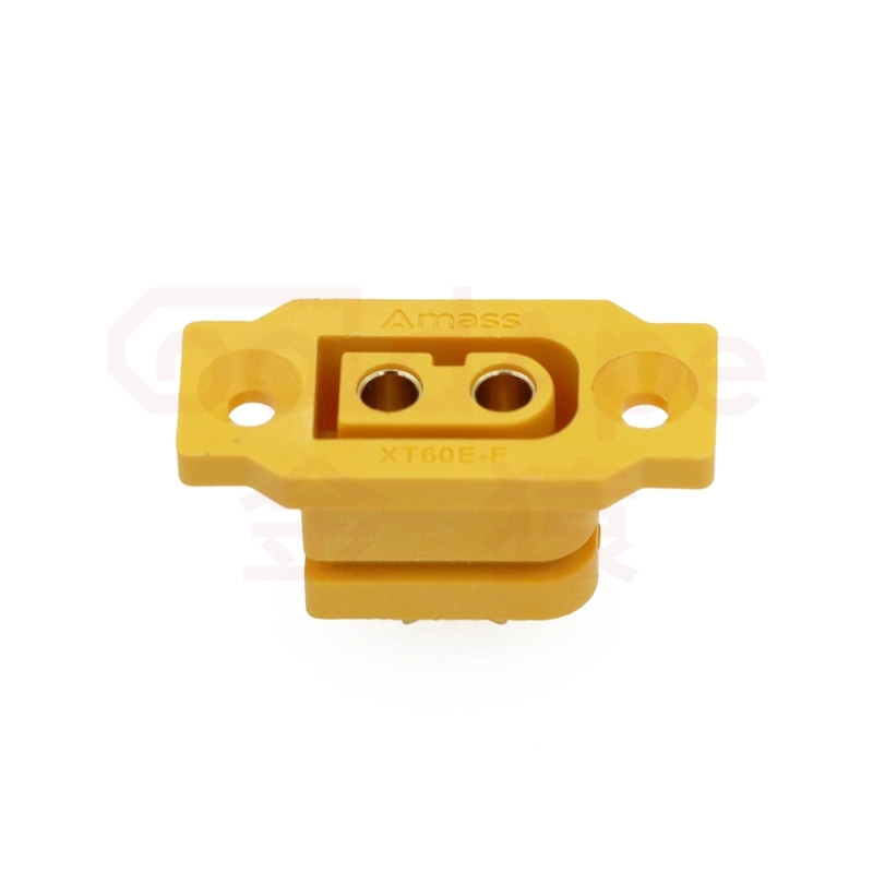 AMASS Quick Charge XT60E-F.B Model Airplane Battery Gold-plated 30A High Current Female Plug Mountable XT60 Connector Black: Ivory