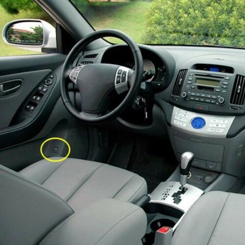 Bakre bagagerumsdörr öppen knappsbrytare - bagagerumslucka för hyundai elantra / avante  hd 2007 93555-2 h 000 ( svart)