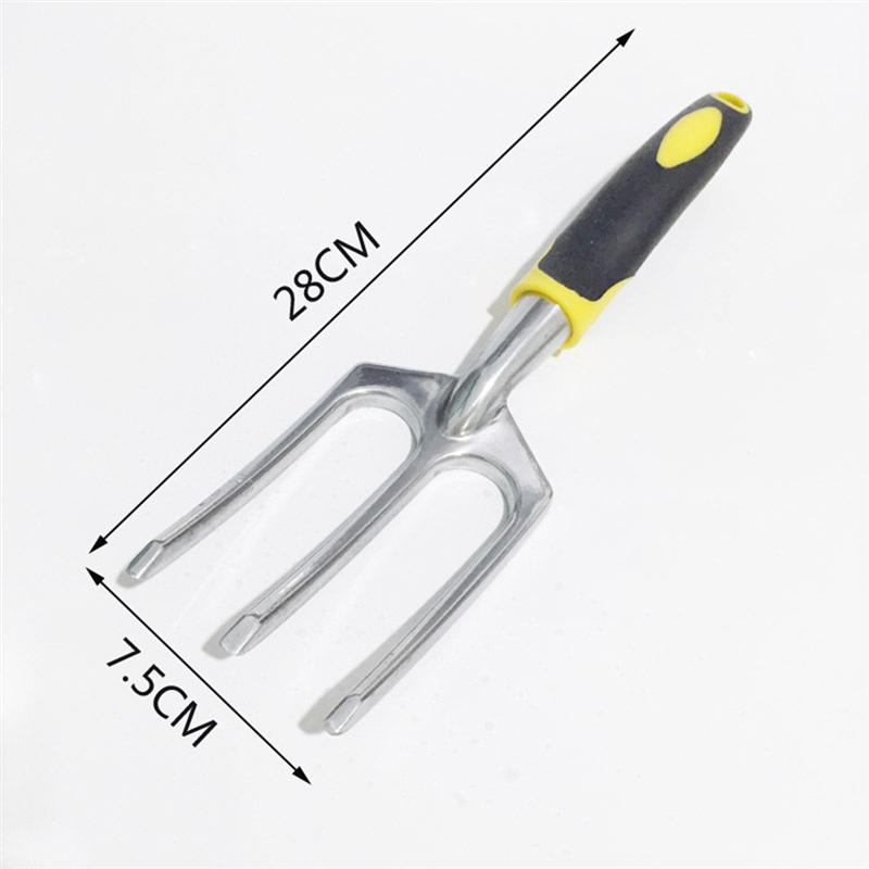1 pc petite plantation jardinage main fourche outil acier inoxydable râteau pour bonsaï Pot plante légume repiquage fleur
