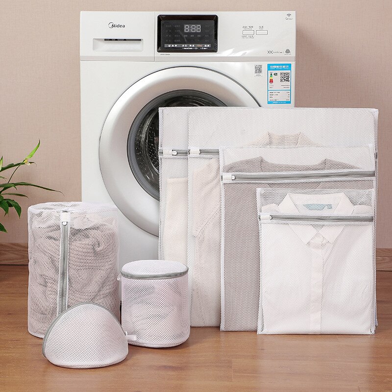 Laundry Bag Washing Machine Special Mesh Bag Anti-deformation Washing Sweater Clothes Underwear Household Protection Washing Bag: 1 set of coarse net