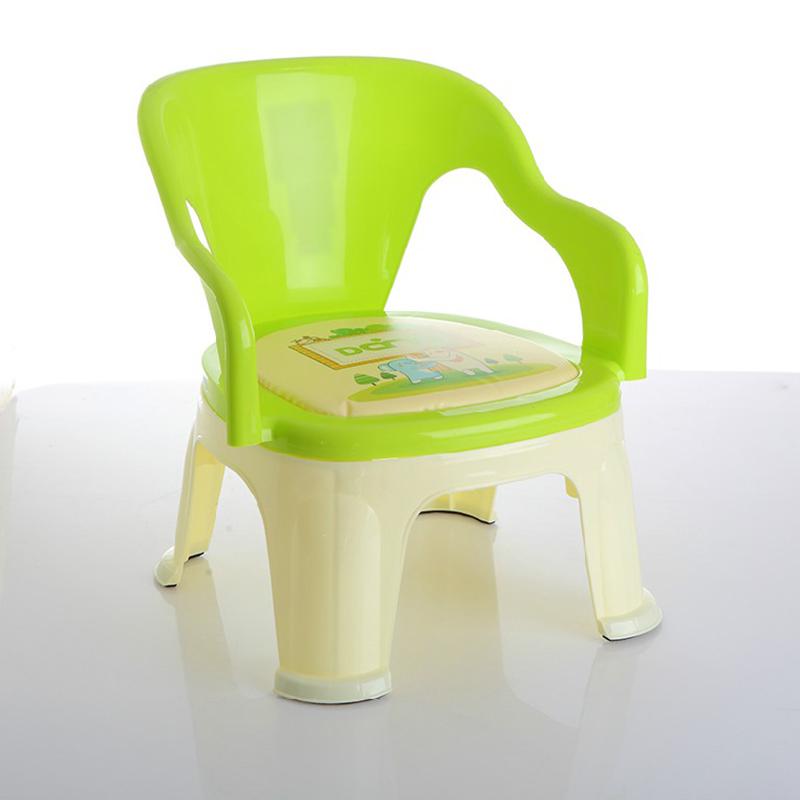 Spisestol barn baby multifunktionel studie stol enkel baby ryglæn skammel møbler plast skolestol: Sæt 1