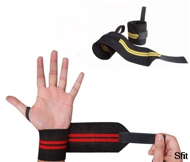Grip Pols Wraps Gewichtheffen Bodybuilding Polsband Polssteun Verstelbare Hand Bands Armband Bescherming
