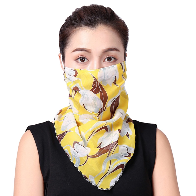 Outdoor Face Cover Printed Bib Scarves Multi Functional Seamless Quick Dry Hairband Head Scarf scarf: A9