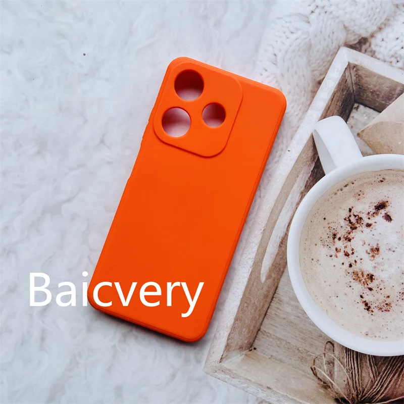 Custodia per telefono per smartphone infinix 30i/ 30 play/hot 30 , cover posteriore semplice e colorata in tpu