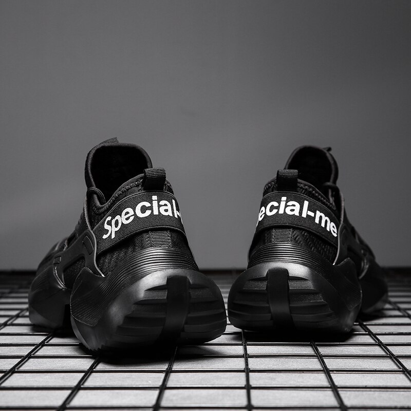 Men Sneakers Walking Shoes Breathable Men Chunky Shoes Trainers Street Style Male Footwear