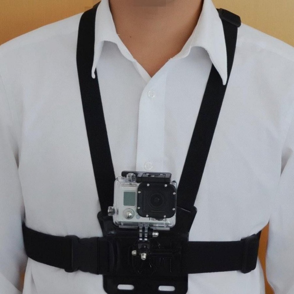 Camera Strap Borstband Riem Body Statief Harness Mount Voor Go Pro Sjcam SJ4000 Camera Accessoires