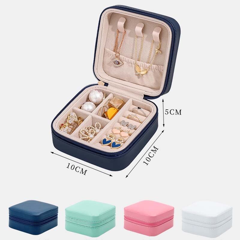 Organza Rangement Bijoux Bague Boite a Bijoux Emballage Presentoir Boucles D’oreilles Bracelet Collier Boîte à Bijoux Porta Gioielli Rangement Bijoux Organisateur Joyeros Organizador de Joyas Envio Gratis Takı Kutusu