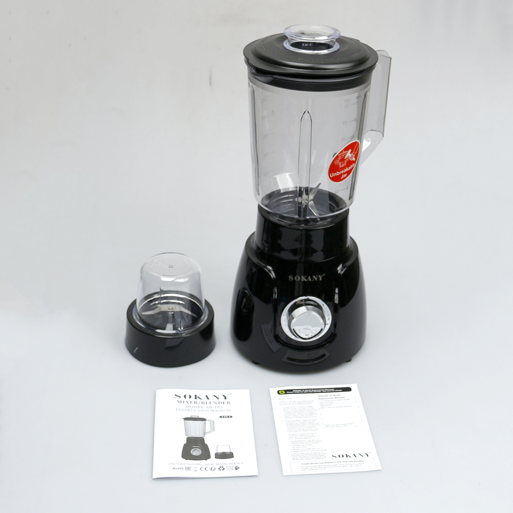 Houselin Professionele Blender En Keukenmachine Combo Voor Smoothies, Shakes, Met Koffiebonenmolen Functie