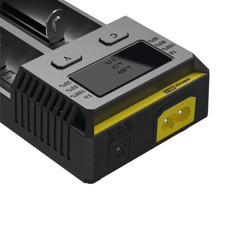 NITECORE NEWI2 Digicharger LCD Intelligent Circuitry li-ion for 16340 14500 18650 18750 26650 battery charger 3.7V carregador