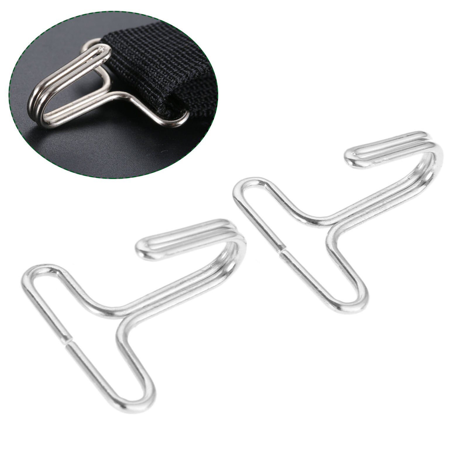 10 stücke Dreieck Riemen S Haken Auto Sitzkissen Haken Feste Dusche Vorhang Klebstoff Zauberstab Haken Für Hängen Auto Teile 31*25mm