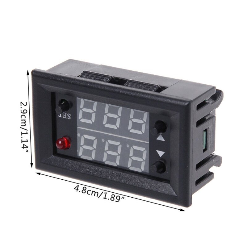 Dc 12v -50-120 mini thermostaatregelaar digitale temperatuurregelaarmodule