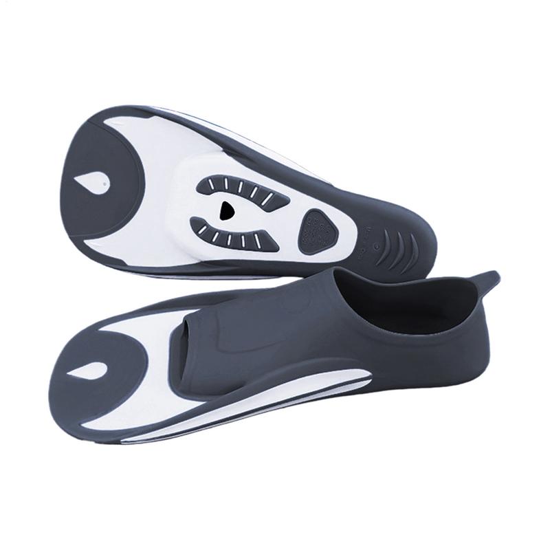 Snorkeling Covered Short Fins Swim Training Fins Swimming Flipper Floating Fins Freediving Equipment For Swimming Training Fins