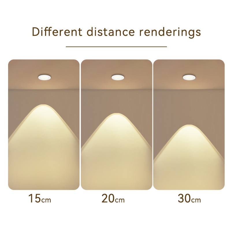 downlights ledet dimbar innebygd taklampe romdekorasjon lysekrone energisparende 90-260v stk til hjemmeloft stue sengegavl