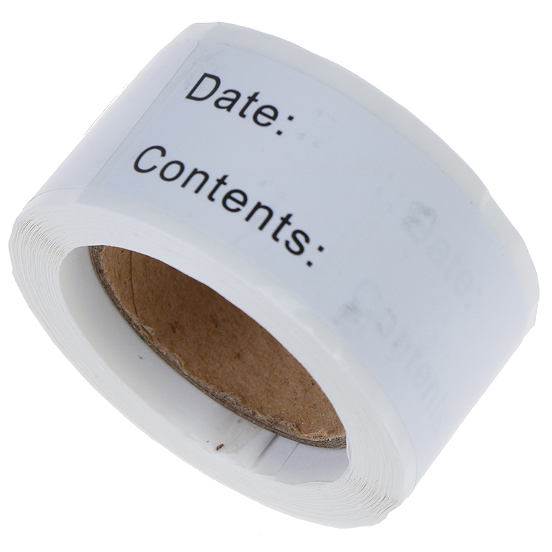 1 Roll Food Storage Labels Refrigerator Freezer Labels Adhesive Label