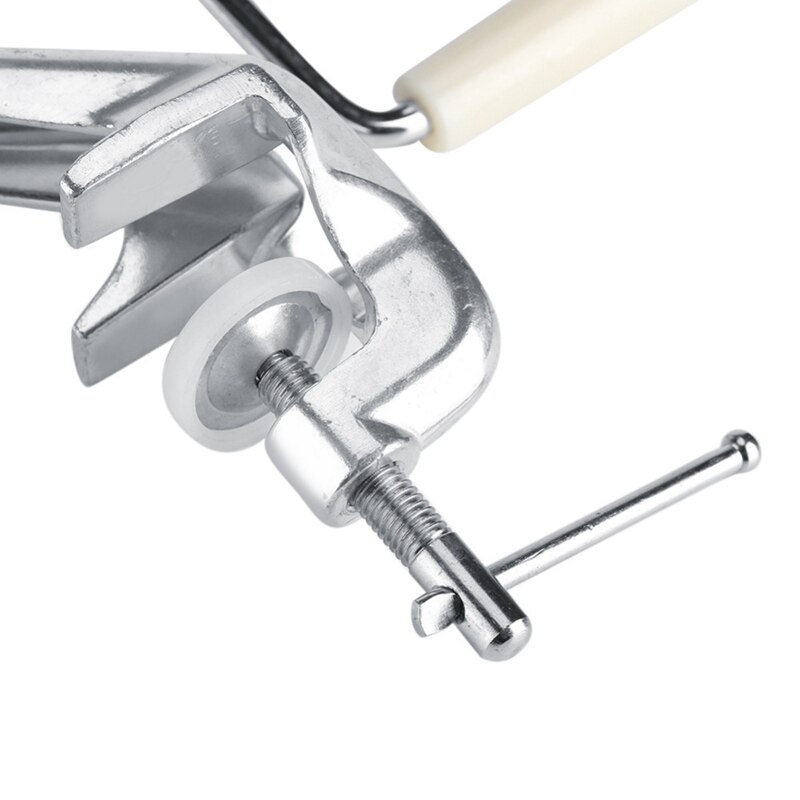 Handgjord spagetti pasta maker skärare aluminiumlegering fettuccine nudel press maskin