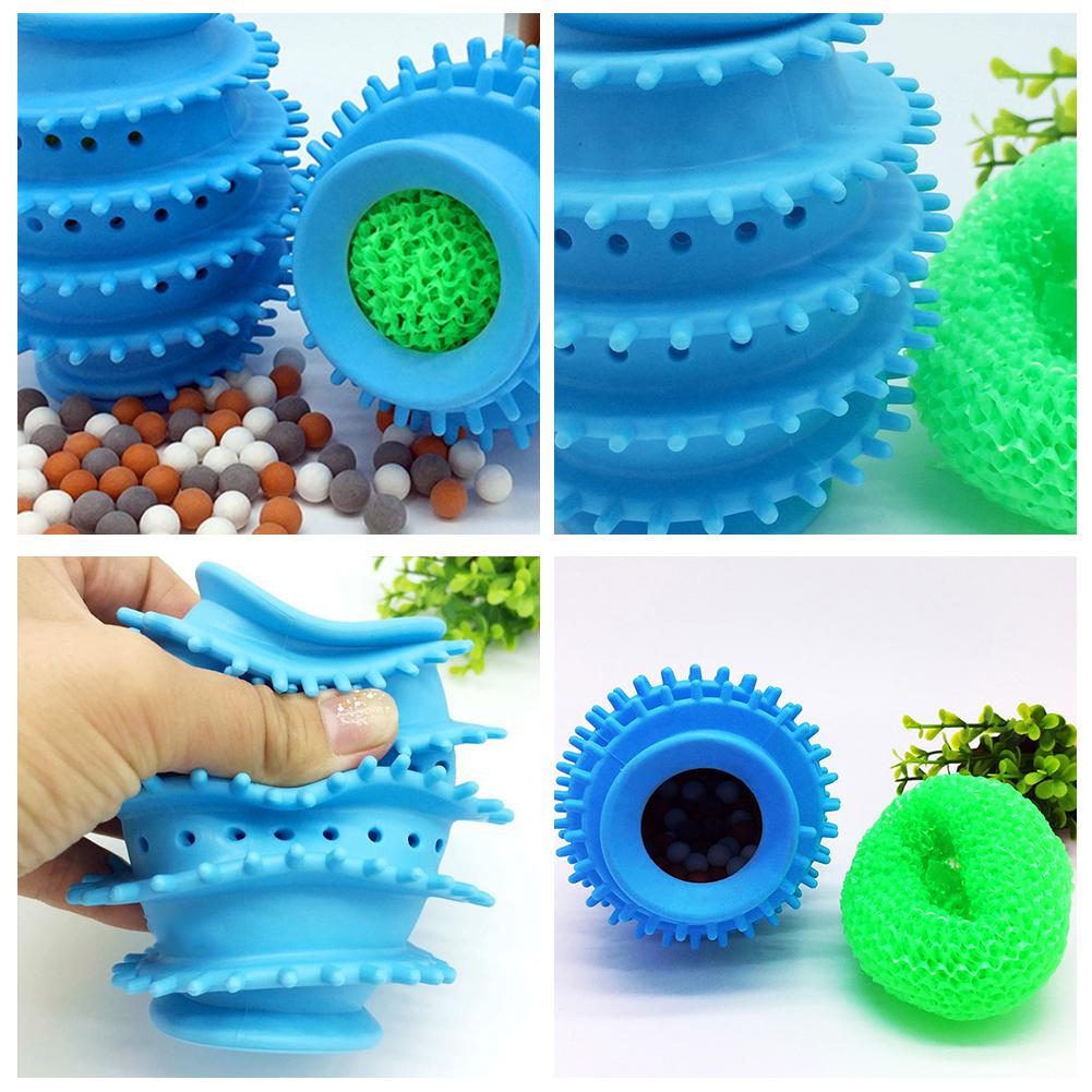 Bola de limpieza reutilizable para la ropa Magic, productos de lavado de ropa antidevanado, herramientas de limpieza para lavar a máquina con bolas de lavado Washzilla