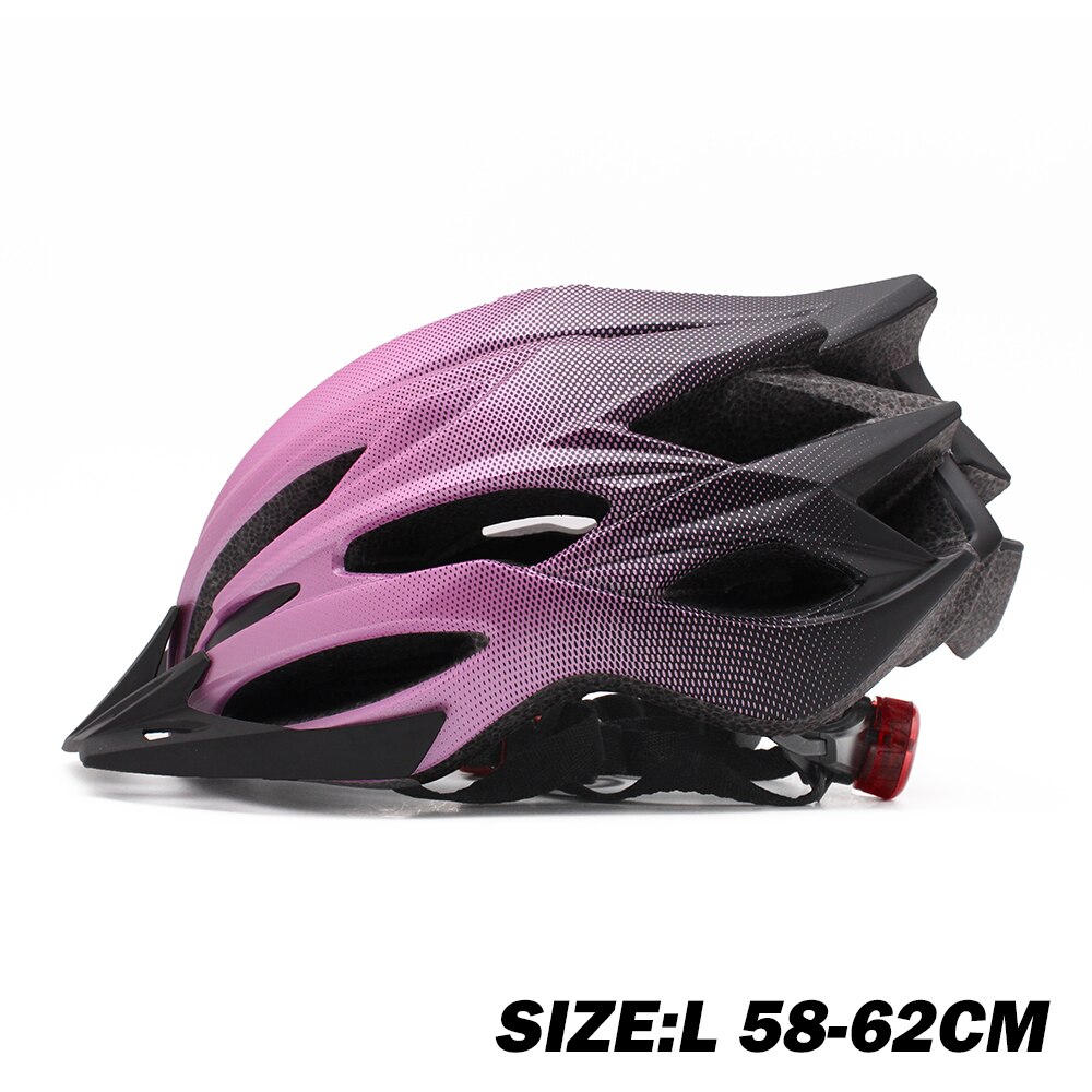 Casco de ciclismo de montaña para hombre y mujer, con luz y visera, para Cross-Country, XC trail: colour3