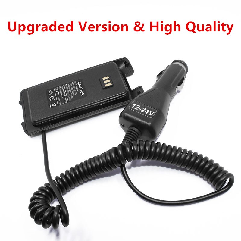 TYT MD-390 Car Charger Battery Eliminator Input 12-24V For TYT MD390 DMR Radio Transceiver Accessories