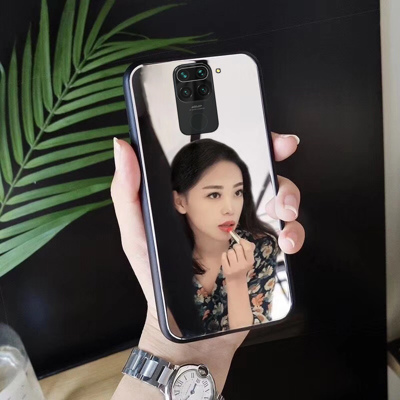 Full Makeup Mirror Case for XIAOMI M 11 12 13 Lite 9T 10T 11T 12T 13T Redmi Note 8 9 10 Pro 9S 10S Poco F3 F4 F5 Plating Cover