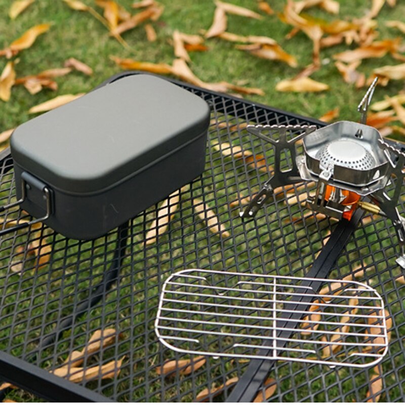 Aluminum Camping Travel Equipment Cookware Outdoor Picnic Accessories Camping Cookware Rice Cooker Vajilla Camping Outdoor Items