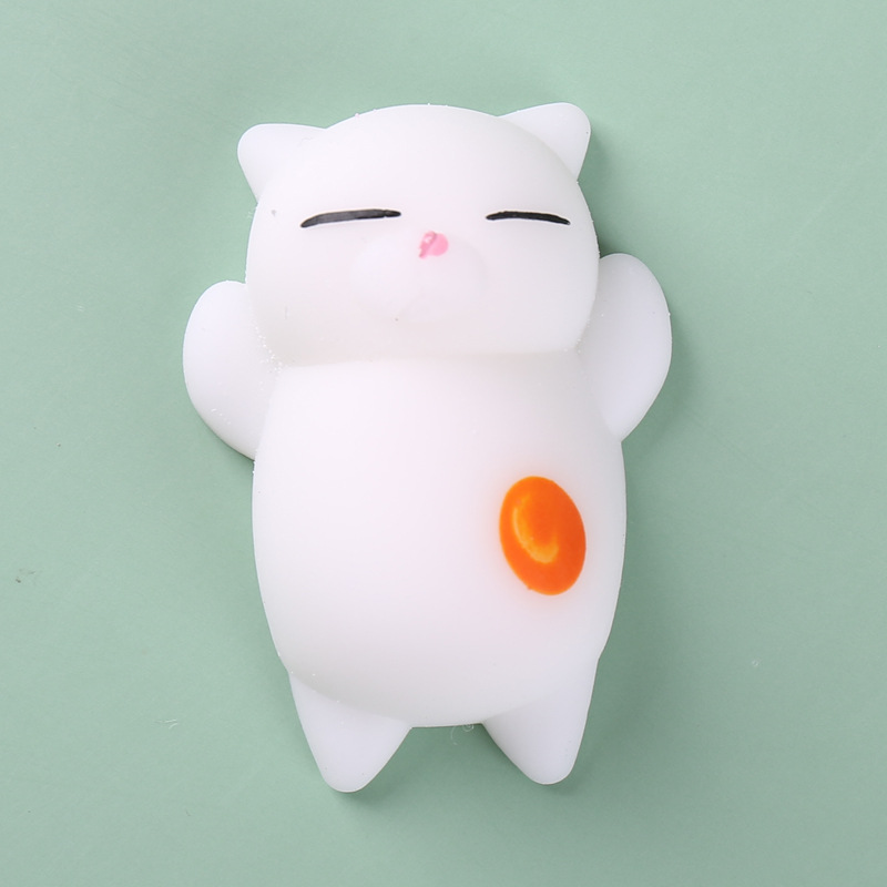 1pcs Antistress Ball Mini Squeeze Toy Squishy Cat Cute Kawaii Doll Squeeze Stretchy Animal Healing Stress Hand Fidget Vent Toys: 10