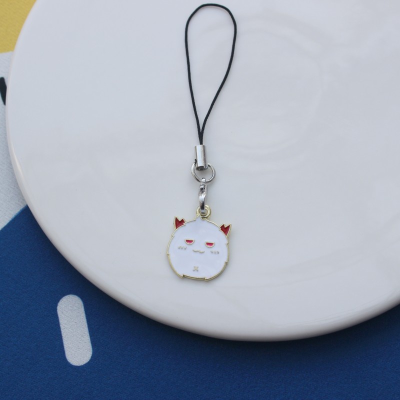 Collar pequeño diablo blanco en la espalda, gargantilla de cuello con cadena para clavícula para mujer, joyería, , gratis: Cobalto violeta
