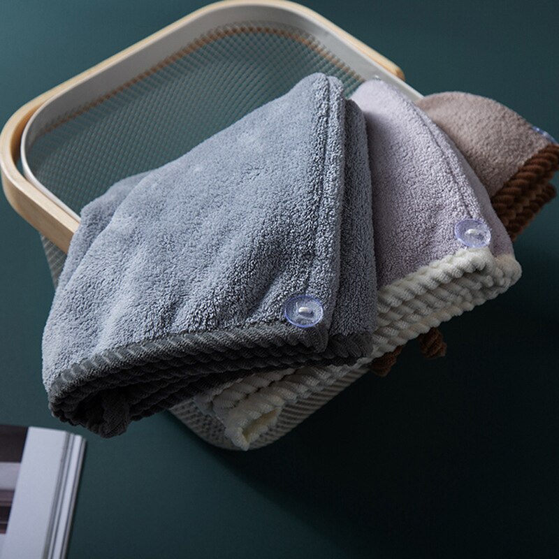 Snel drogende handdoek dames shampoo snelle magische föhn microvezel haarwikkel douchekap badmuts schoonmaakgereedschap badkamerproducten
