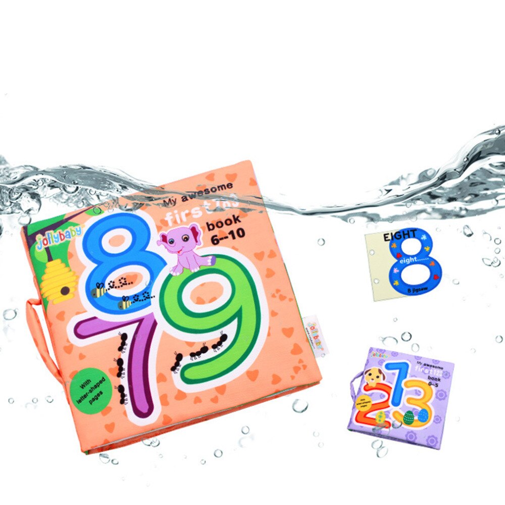 Baby Toys Early Educational Rattles Cloth Book Digital Cognition Toy For Baby Stroller Rattle Toy Crib Bed Baby Toys 0-12 Months