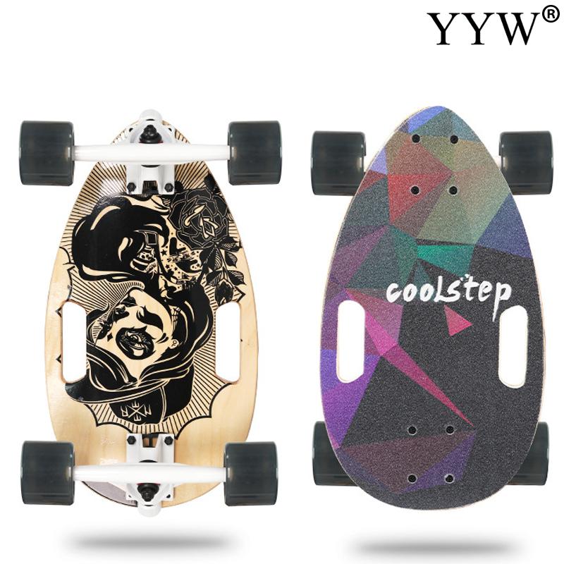 Skate Board Penny Compleet 44Cm * 26Cm Meisjes Skateboard Deck Mini Cruiser Board Meloen Ei Vorm Skateboard Stad road Schaatsen Kid: A3