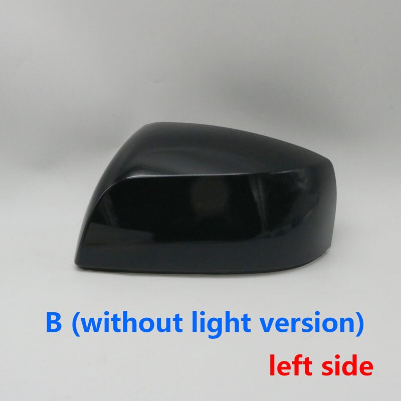Voor Subaru Outback Xv Lagecy Forester Impreza Wrx Sti Auto Buiten Achteruitkijkspiegel Deur Side spiegel Cover Cap Deksel: B black left
