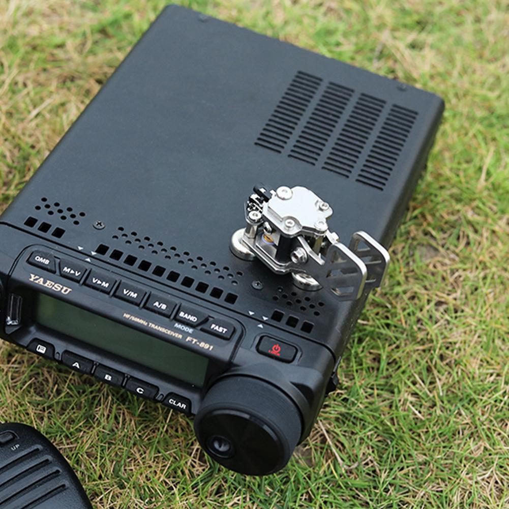 Steel Portable Hf Shortwave Automatic Cw Code Radio Morse Hand Cw With Telegraph Morse Amateur Zxty Magne H2r9
