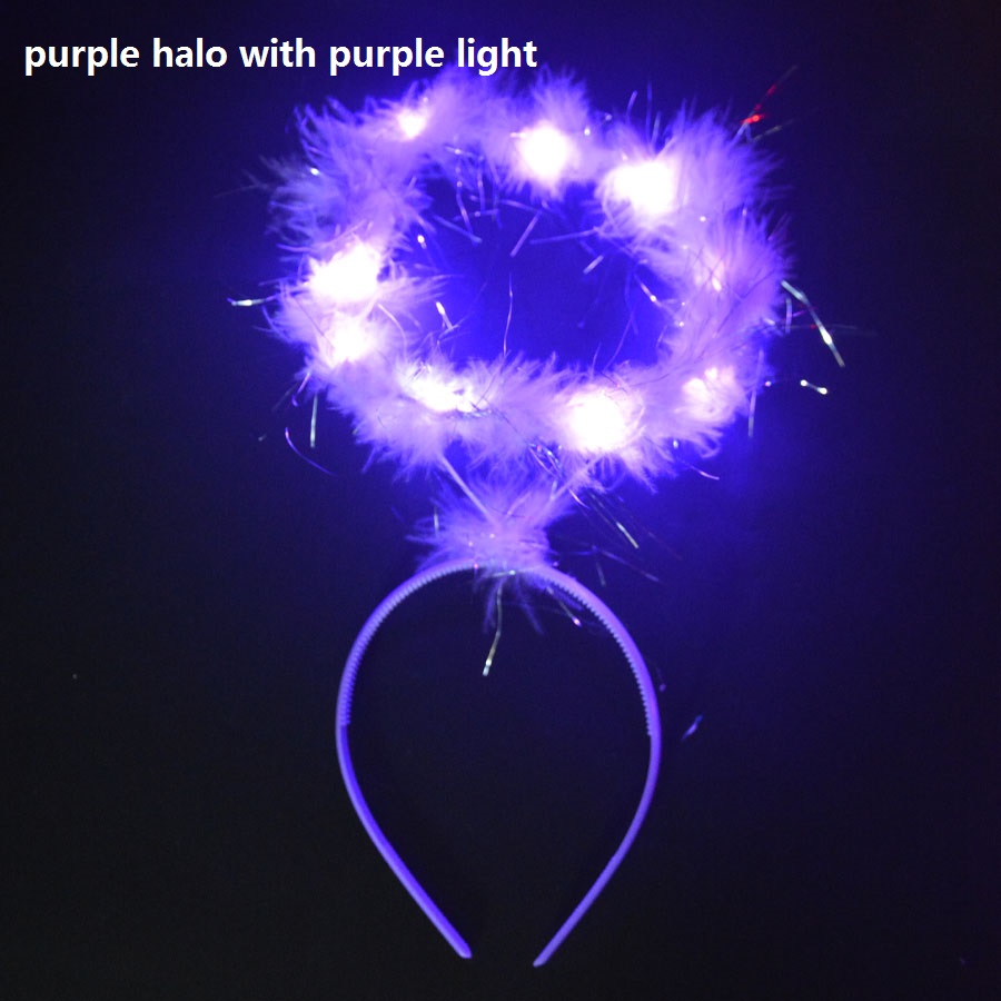 Light Angel Halo LED Headband Hair Accessories Glow Party Decoration Carnival Baby Shower birthday Halloween Christmas Xmas: 5
