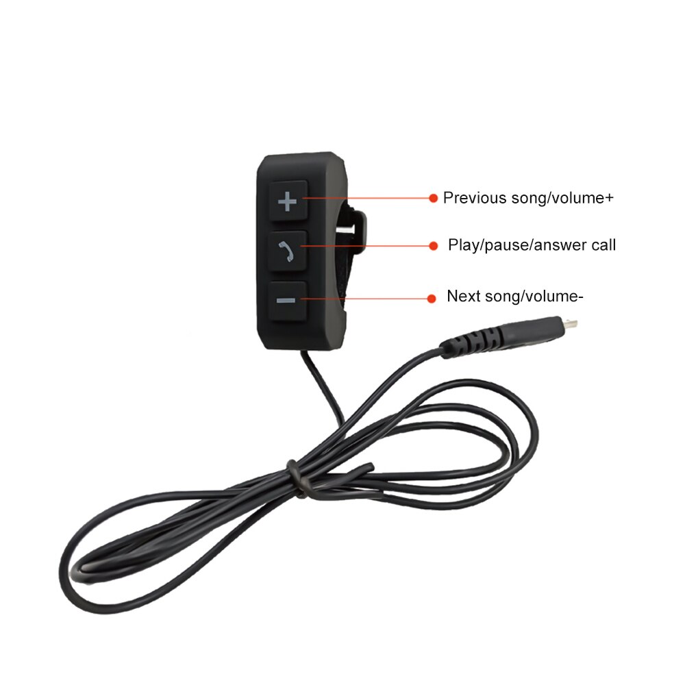 BT-18 Bluetooth 5.0 z kontrolerem kierownicy silnik kask z zestawem słuchawkowym bezprzewodowy zestaw głośnomówiący stereofoniczny ze słuchawkami motocyklowe słuchawki cześć-fi