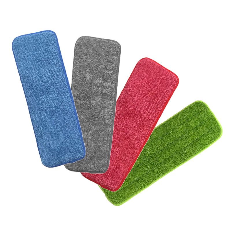 4 Stks/set Spray Platte Mop Microfiber Pads Wasbare Doek Vervanging Plakken Cleaner Onderdelen Accessoires