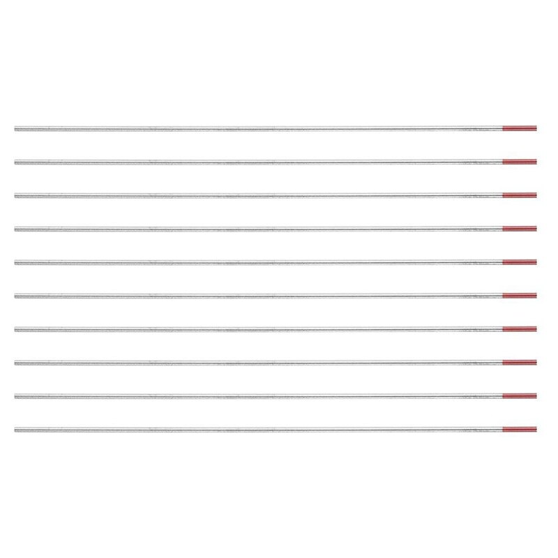WT20 Elettrodo di Tungsteno Professionale Tig Asta 2% Thoriated Accessori di Saldatura (2.0mm175mm)