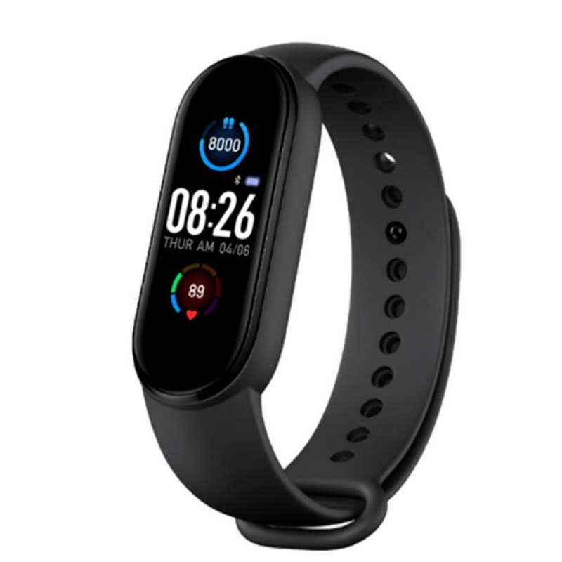M5 Smart Horloge Mannen Vrouwen Hartslagmeter Bloeddruk Fitness Tracker Smartwatch Band 5 Sport Horloge Voor Ios Android