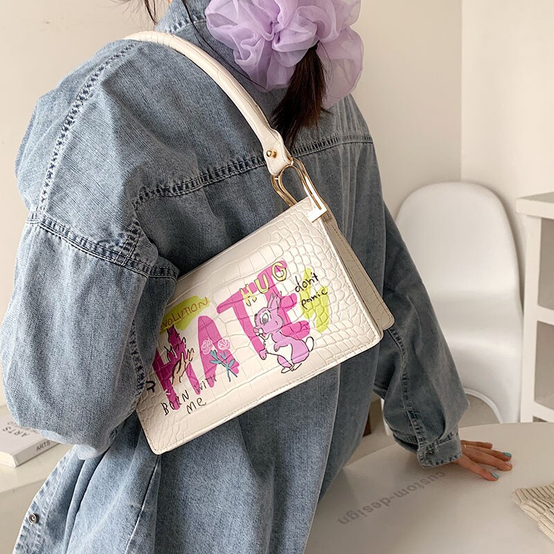 Luksusowe torebki damskie francuski styl skórzana torba na ramię małe torebki dla kobiet sprzęgła torebka moda klapka torebka na ramię