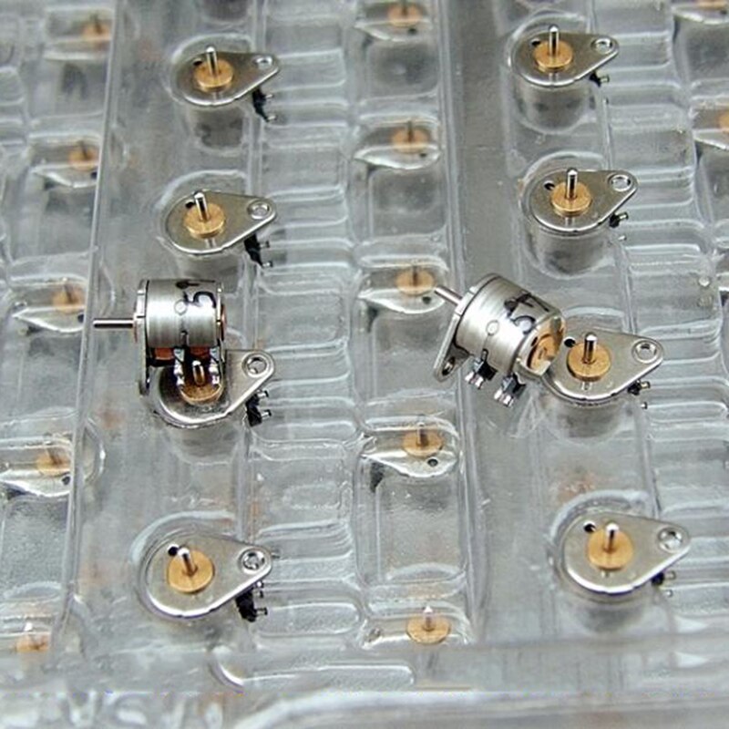 Nidec DC 3V 2 Phase 4 Wire 6mm Diameter Tiny Stepper Motor Precision Micro Stepping Motor DIY Digital Camera Part