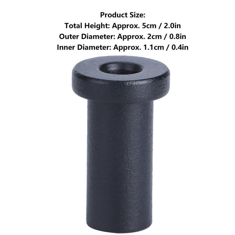 2Pcs Shaft Pin Barn Door Hanging Rail Hardware Fittings Door Shaft Pin Rail Mount Clamp Accessory