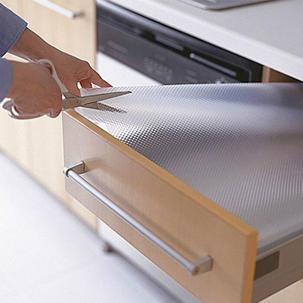 2 ruller 30*150cm eva fuktsikker pute skuff pute garderobe pute skap pute anti-skli bord kjøkken skap liner