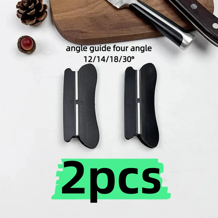 Professionele Slijpsteen Hoek Gids Vaste Messenslijper 12/14/15/18/30 graden Slijpsteen accessoires Keuken Messen Tool: Paars