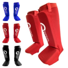 MMA-rodilleras de boxeo, almohadillas protectores de pierna, protector de Kaval, Muay Thai, entrenamiento, soporte de tobillo, calentadores de piernas, artes marciales