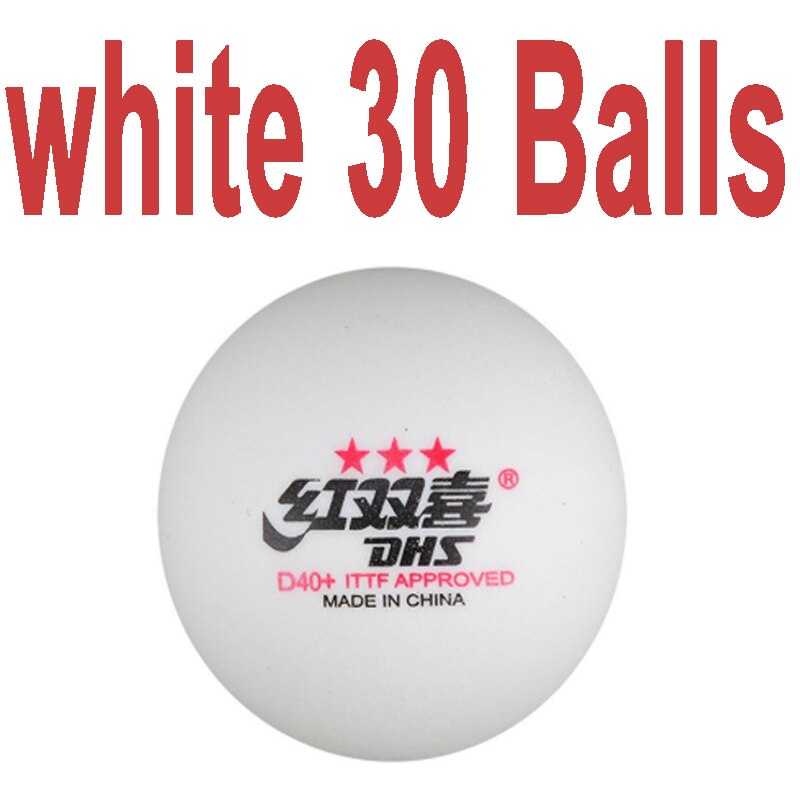 DHS D40 + 3 gwiazdki preferowane piłeczki robić tenisa stołowego ABS