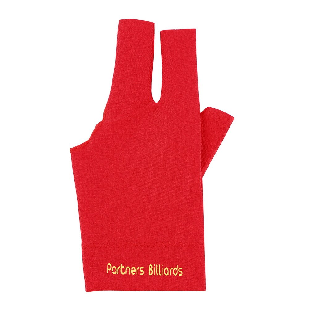 Spandex Snooker Biljart Cue Handschoen Zwembad Linkerhand Open Drie Vinger Accessoire: ZH47003