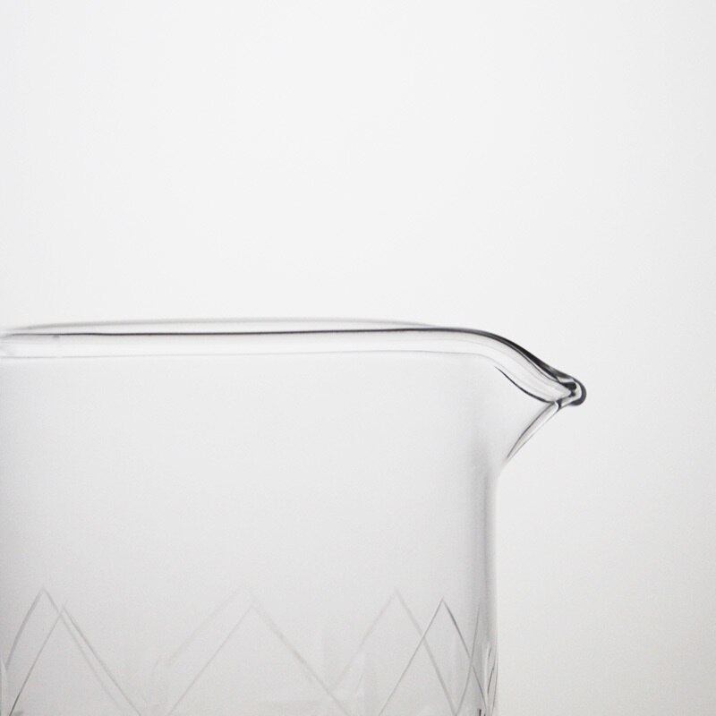 Bar soul blyfri krystall utskårne røreglass miksing glass gravert design bartender kopp cocktail visker mikser 550cc shakere