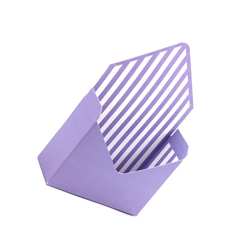 6pc mini envelop type doos koreaans boeket bloemen handgevouwen doos valentijnsdag bloemendoos