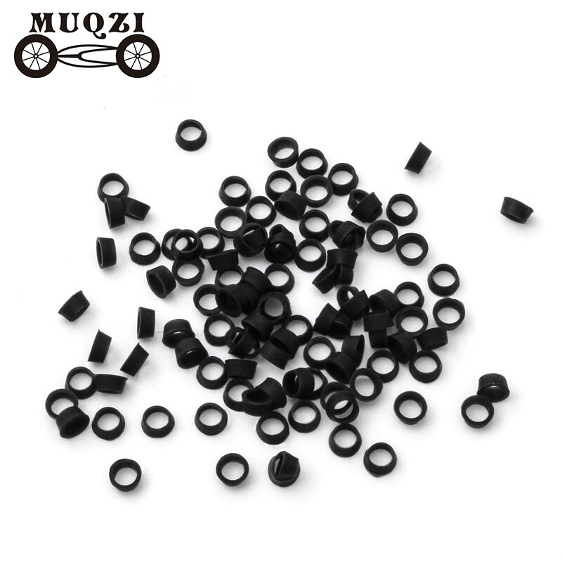 MUQZI 100PCS Bike Sealing Ring For Presta Valve Extension O Ring