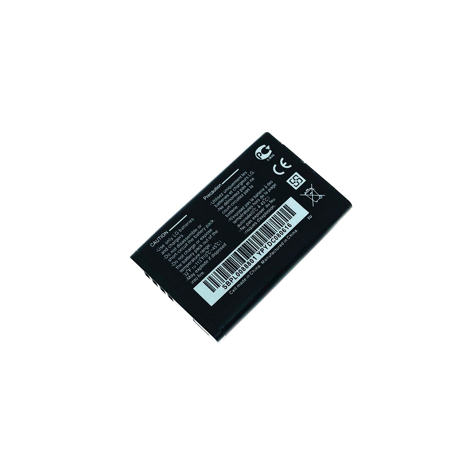 Batería de 950mAh para LGIP-531A / B IP-531E / IP531A para Optimus Net 320G VN170 GB100 GB101 GB106 GB110 GB125 GM205 GS101 KG280