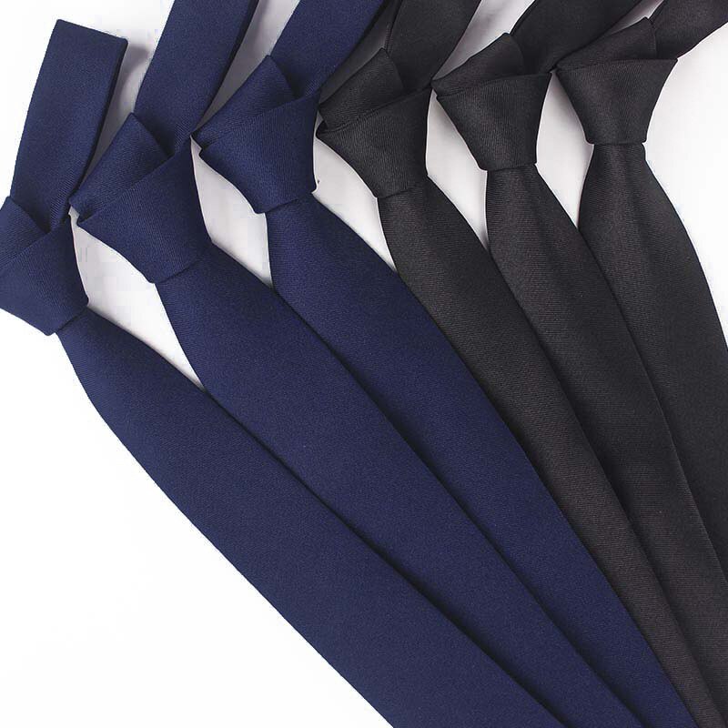 Dark Purple Super Skinny Fully Lined Fashionable Slim NeckTie-Men's Neck Ties - Mens Dress Tie - Trendy Mens Ties main image 0